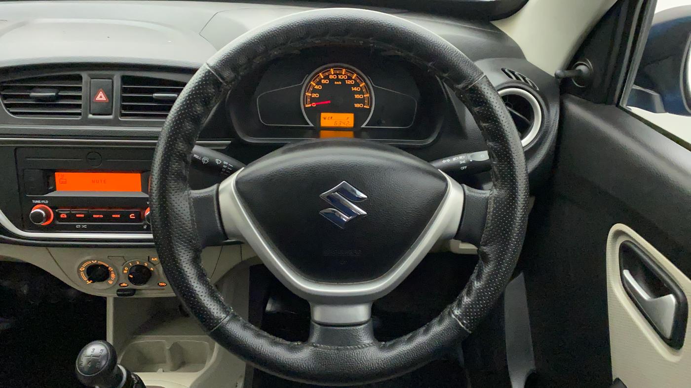 2019 Maruti Alto VXI, Petrol, Manual, 6,470 km, Steering Wheel Close Up
