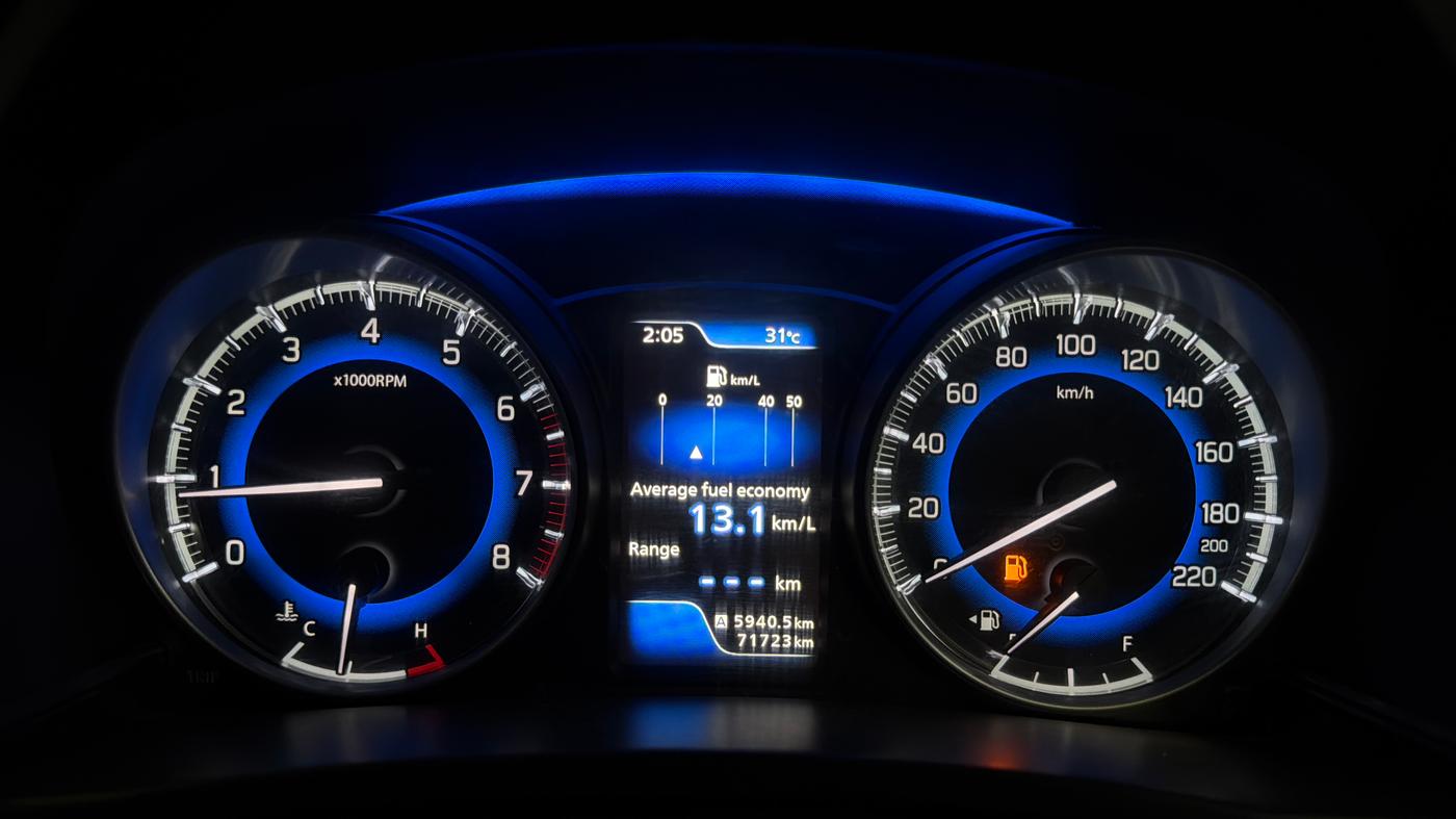 2020 Toyota Glanza G, Petrol, Manual, 71,713 km, Odometer Image