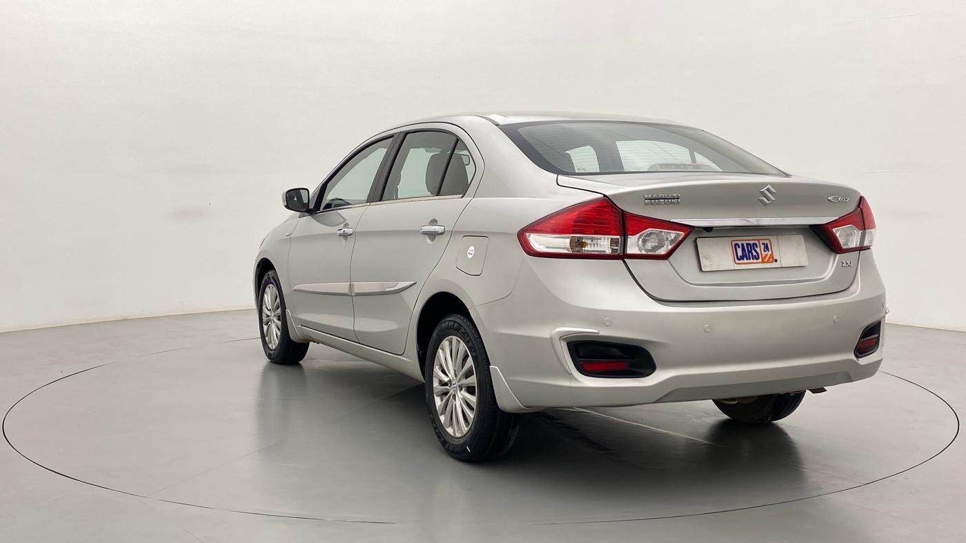 2014 Maruti Ciaz ZXI AMT, Petrol, Automatic, 44,997 km, Left Back Diagonal