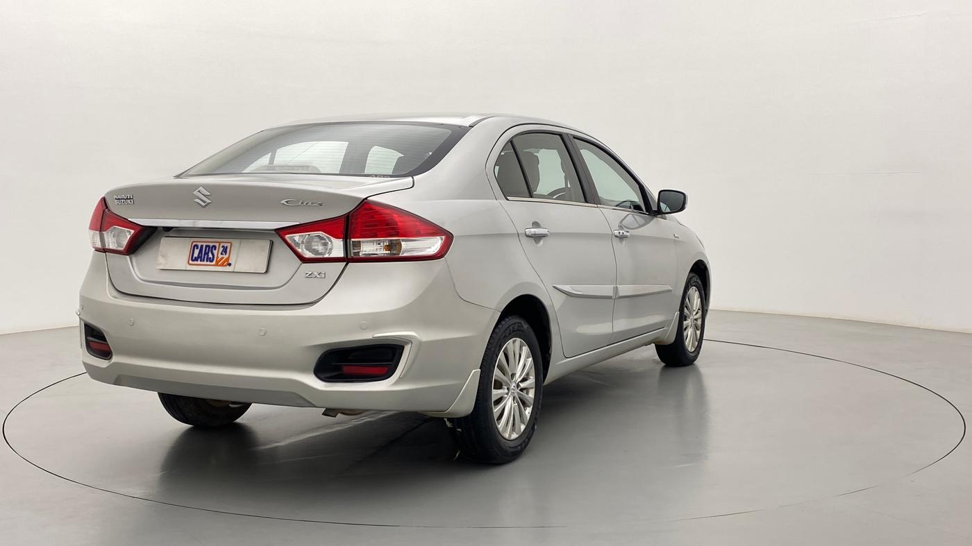 2014 Maruti Ciaz ZXI AMT, Petrol, Automatic, 44,997 km, Right Back Diagonal