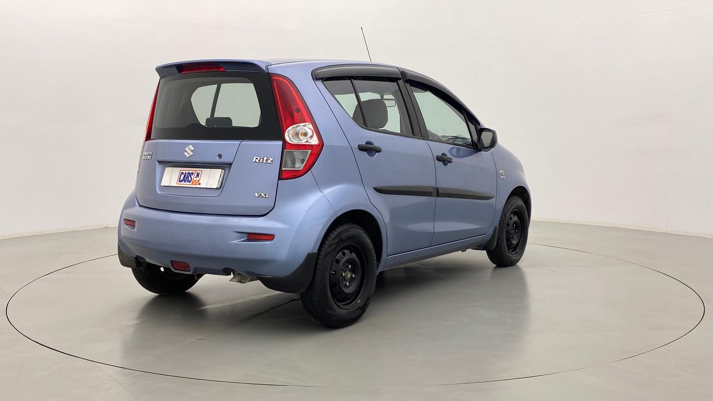 2013 Maruti Ritz VXI, Petrol, Manual, 75,514 km, Right Back Diagonal