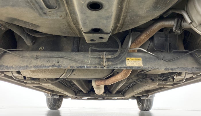 2013 Maruti Ritz VXI, Petrol, Manual, 75,514 km, Rear Underbody