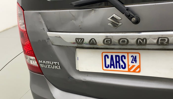 2014 Maruti Wagon R 1.0 VXI, Petrol, Manual, 66,402 km, Dicky (Boot door) - Slightly dented