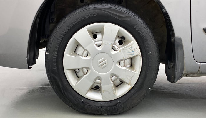 2014 Maruti Wagon R 1.0 LXI CNG, CNG, Manual, 53,504 km, Left Front Wheel