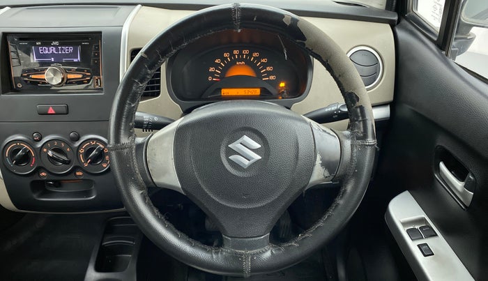 2014 Maruti Wagon R 1.0 LXI CNG, CNG, Manual, 53,504 km, Steering Wheel Close Up
