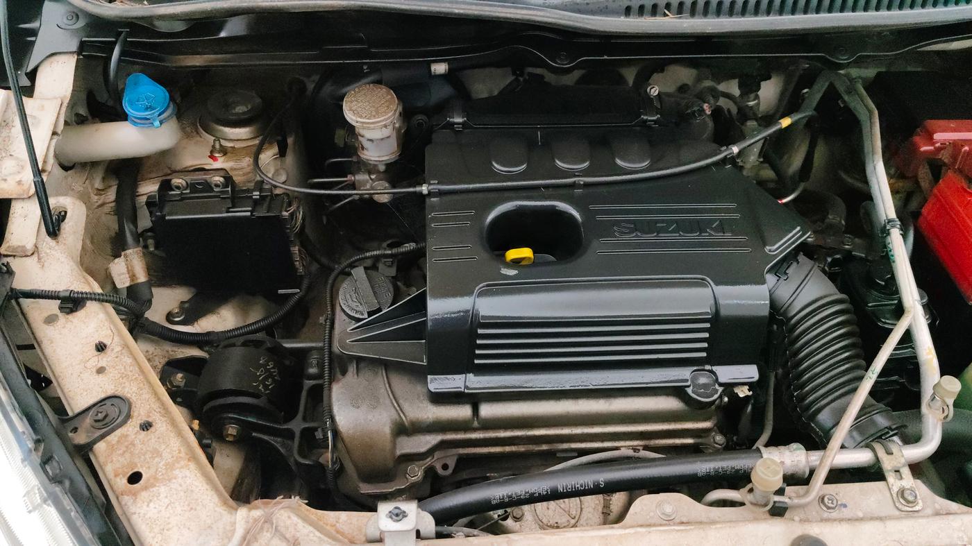 2014 Maruti Wagon R 1.0 LXI CNG, CNG, Manual, 78,371 km, Engine View - Right