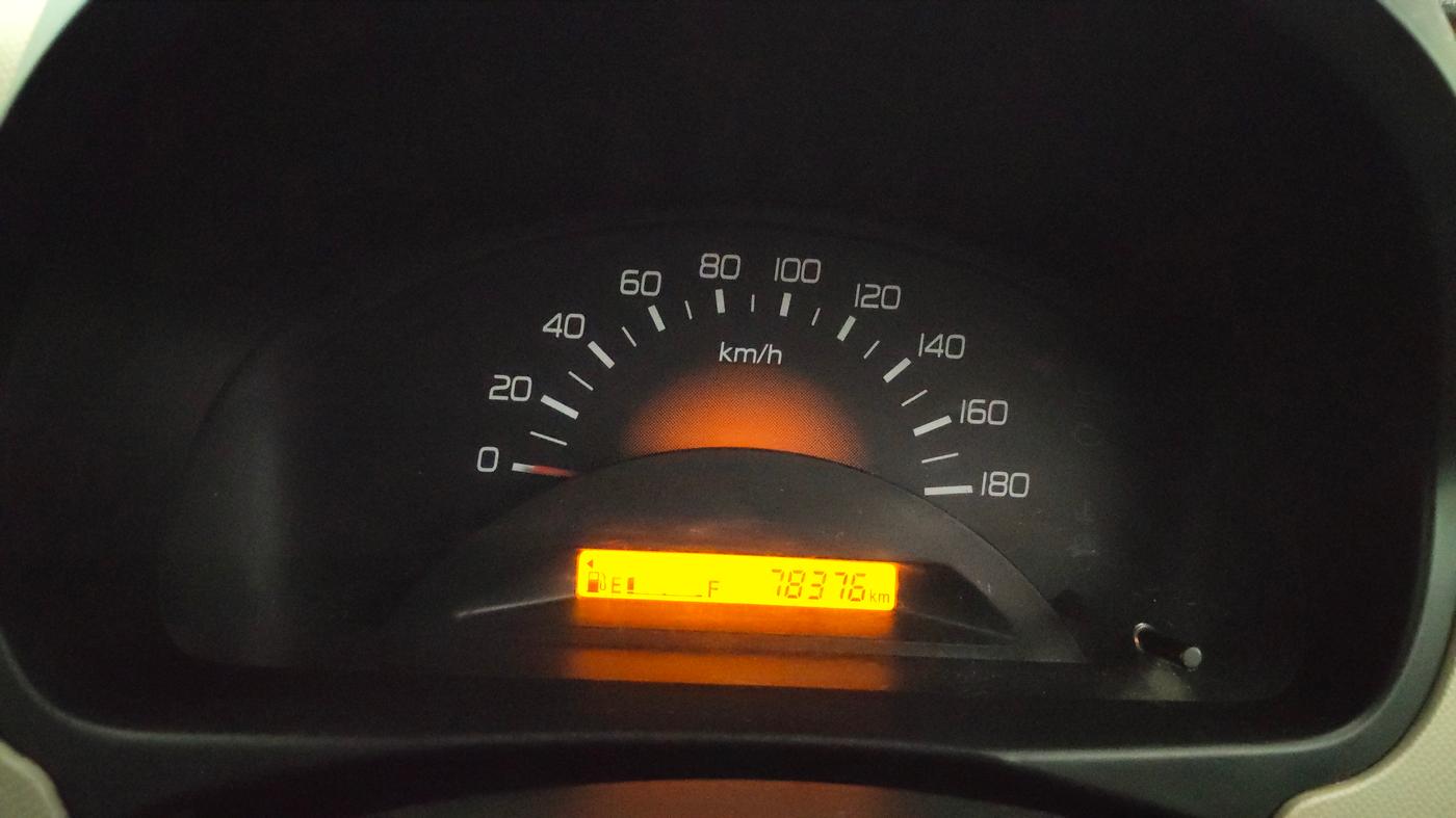 2014 Maruti Wagon R 1.0 LXI CNG, CNG, Manual, 78,371 km, Odometer Image