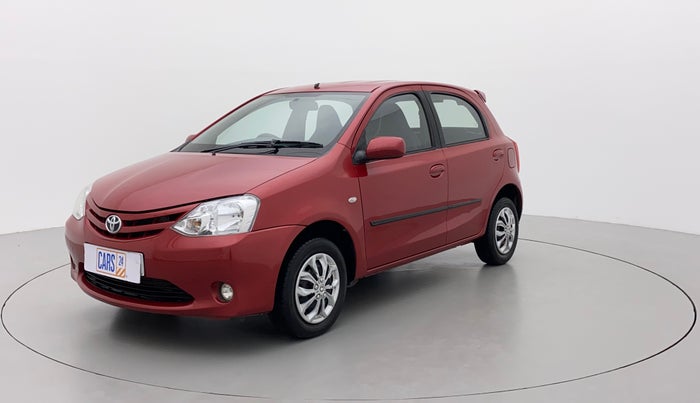 2012 Toyota Etios Liva G, Petrol, Manual, 53,414 km, Left Front Diagonal