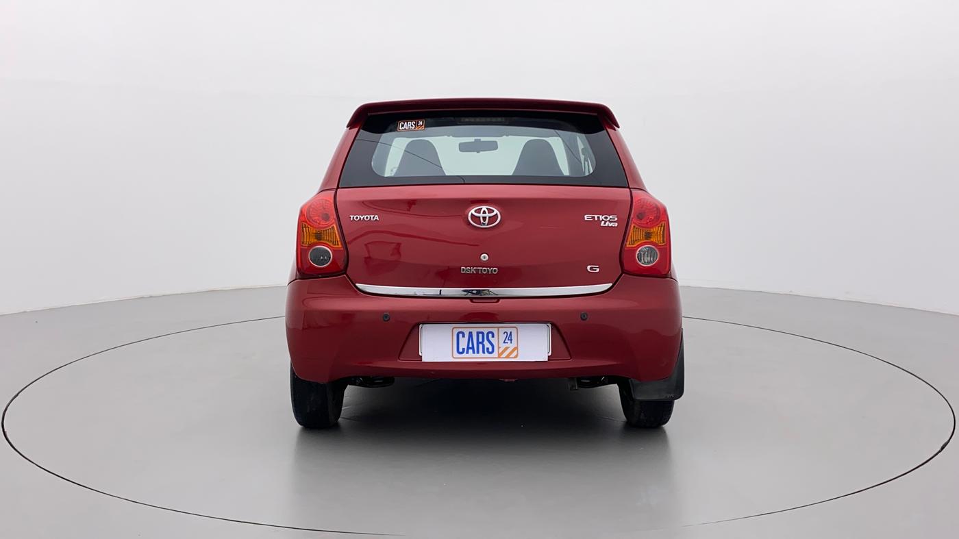2012 Toyota Etios Liva G, Petrol, Manual, 53,414 km, Back/Rear