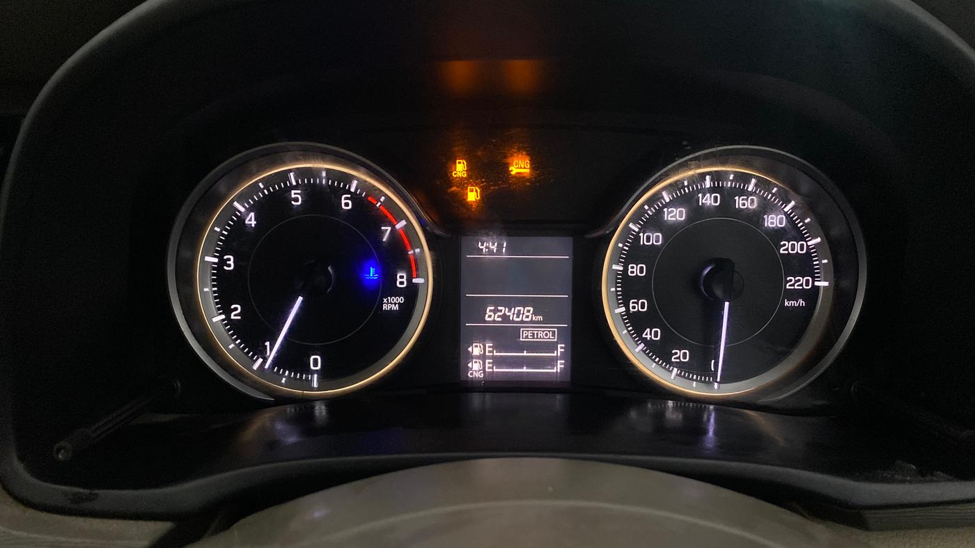 2021 Maruti Ertiga VXI CNG, CNG, Manual, 62,408 km, Odometer Image