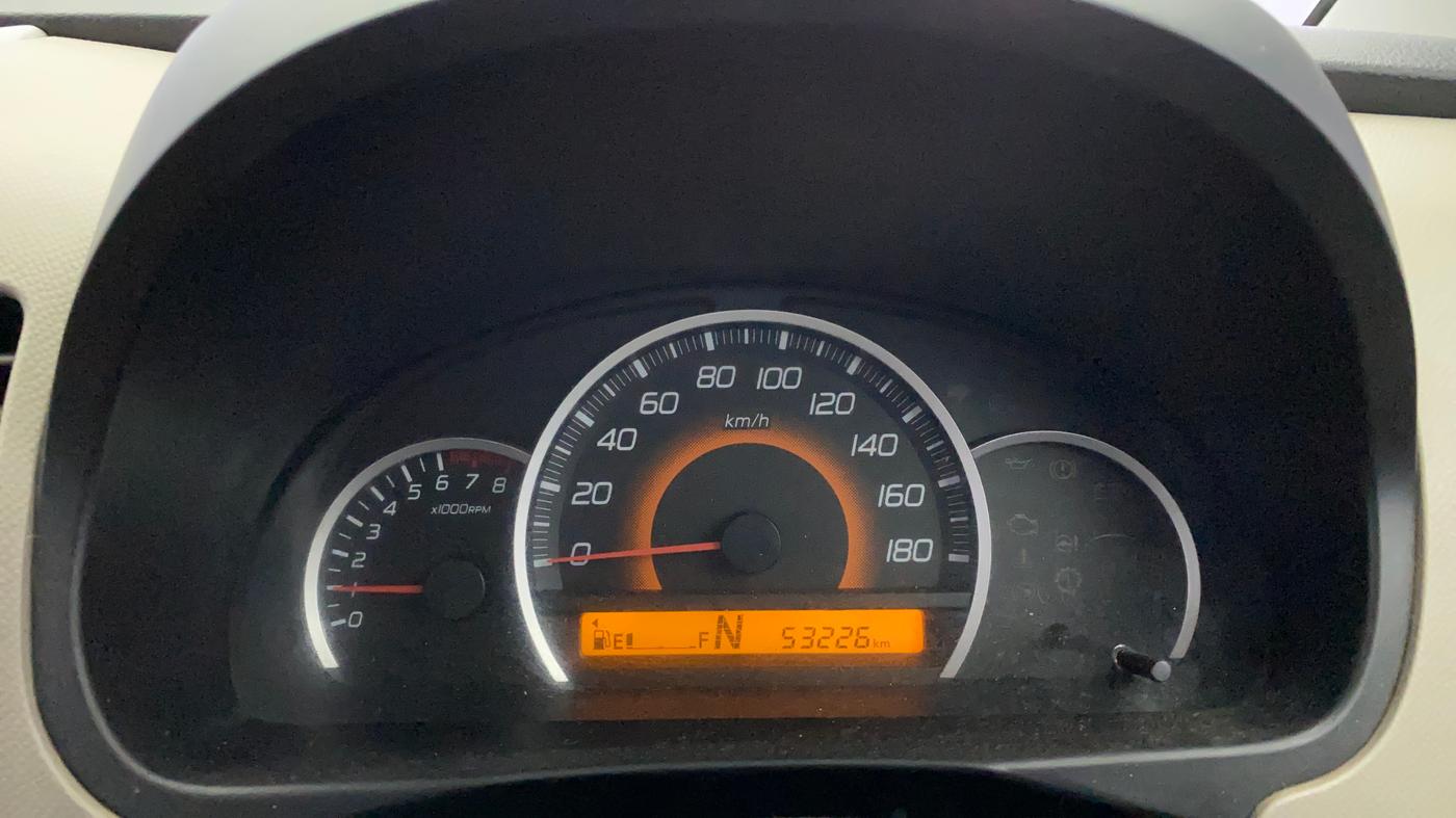 2016 Maruti Wagon R 1.0 VXI AMT, Petrol, Automatic, 53,215 km, Odometer Image