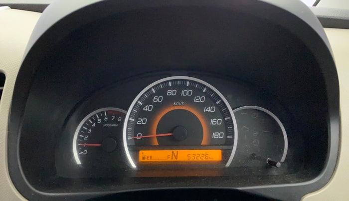 2016 Maruti Wagon R 1.0 VXI AMT, Petrol, Automatic, 53,215 km, Odometer Image