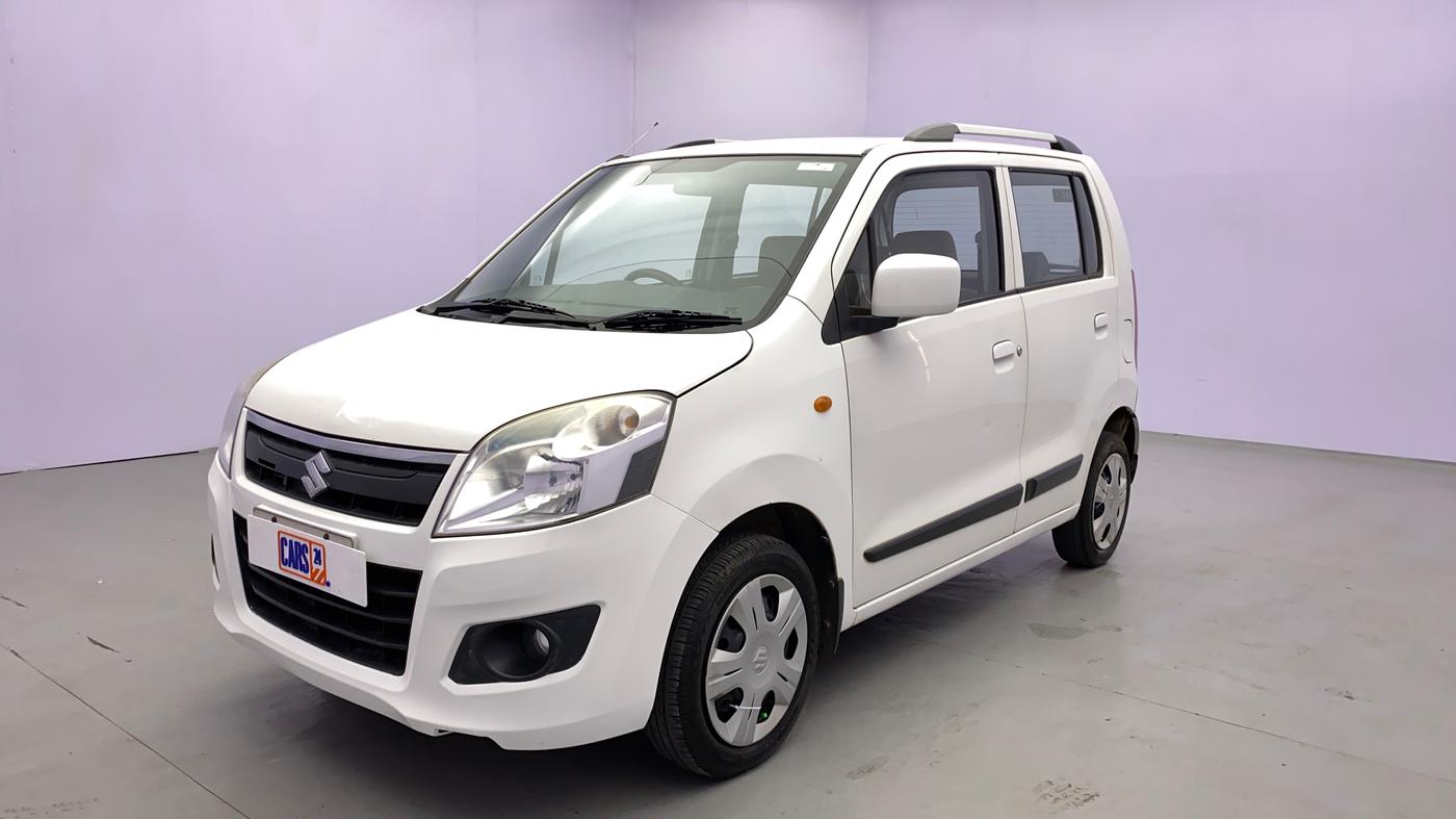 2016 Maruti Wagon R 1.0 VXI AMT, Petrol, Automatic, 53,215 km, Left Front Diagonal