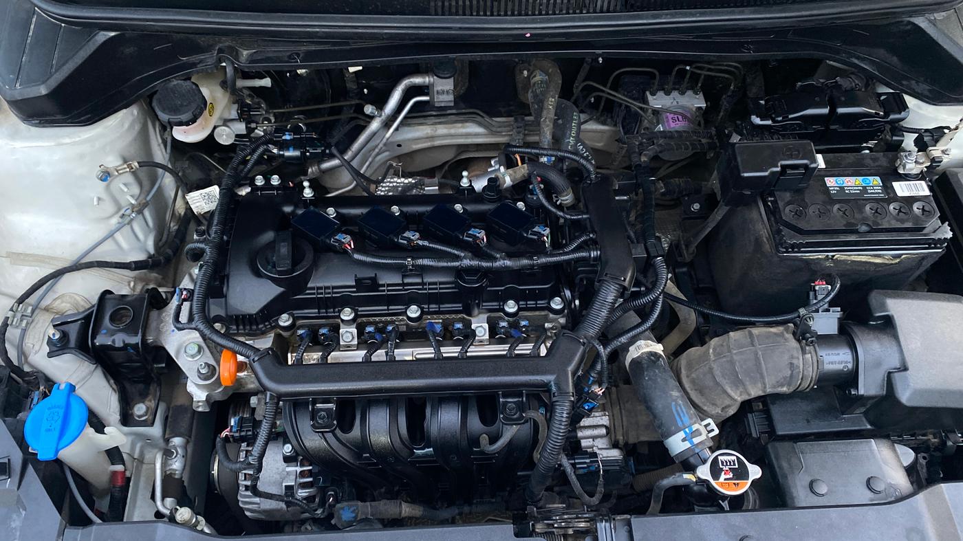 2022 Hyundai NEW I20 Sportz 1.2 IVT, Petrol, Automatic, 20,494 km, Engine View