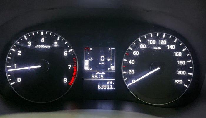 2016 Hyundai Creta SX PLUS 1.6 PETROL, Petrol, Manual, 63,878 km, Odometer Image
