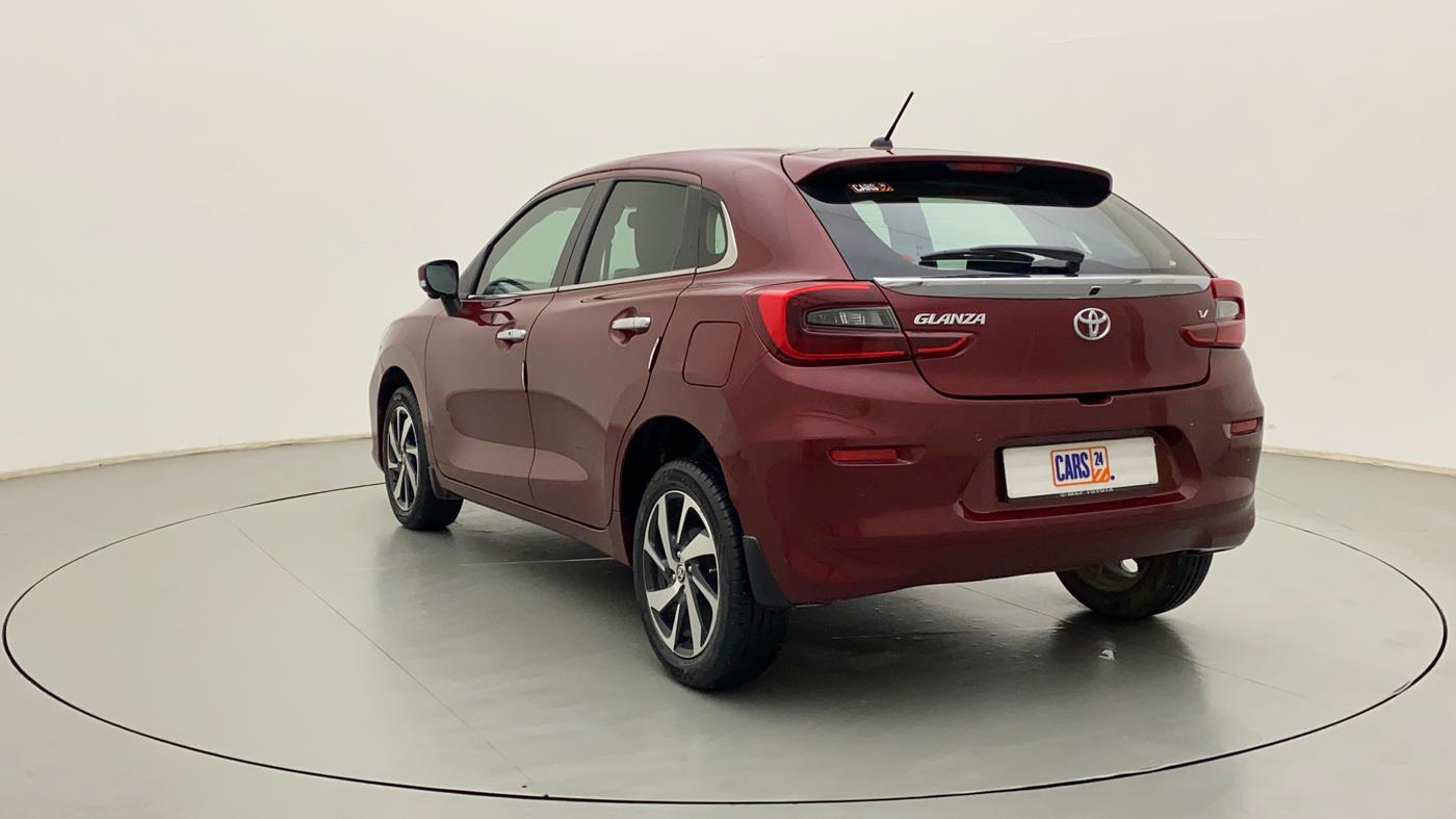 2022 Toyota Glanza V, Petrol, Manual, 41,129 km, Left Back Diagonal