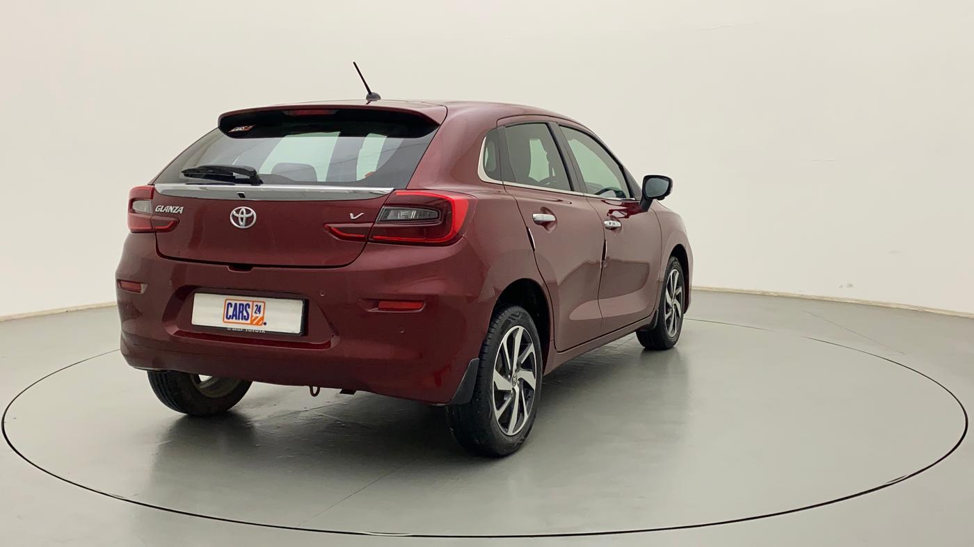2022 Toyota Glanza V, Petrol, Manual, 41,129 km, Right Back Diagonal
