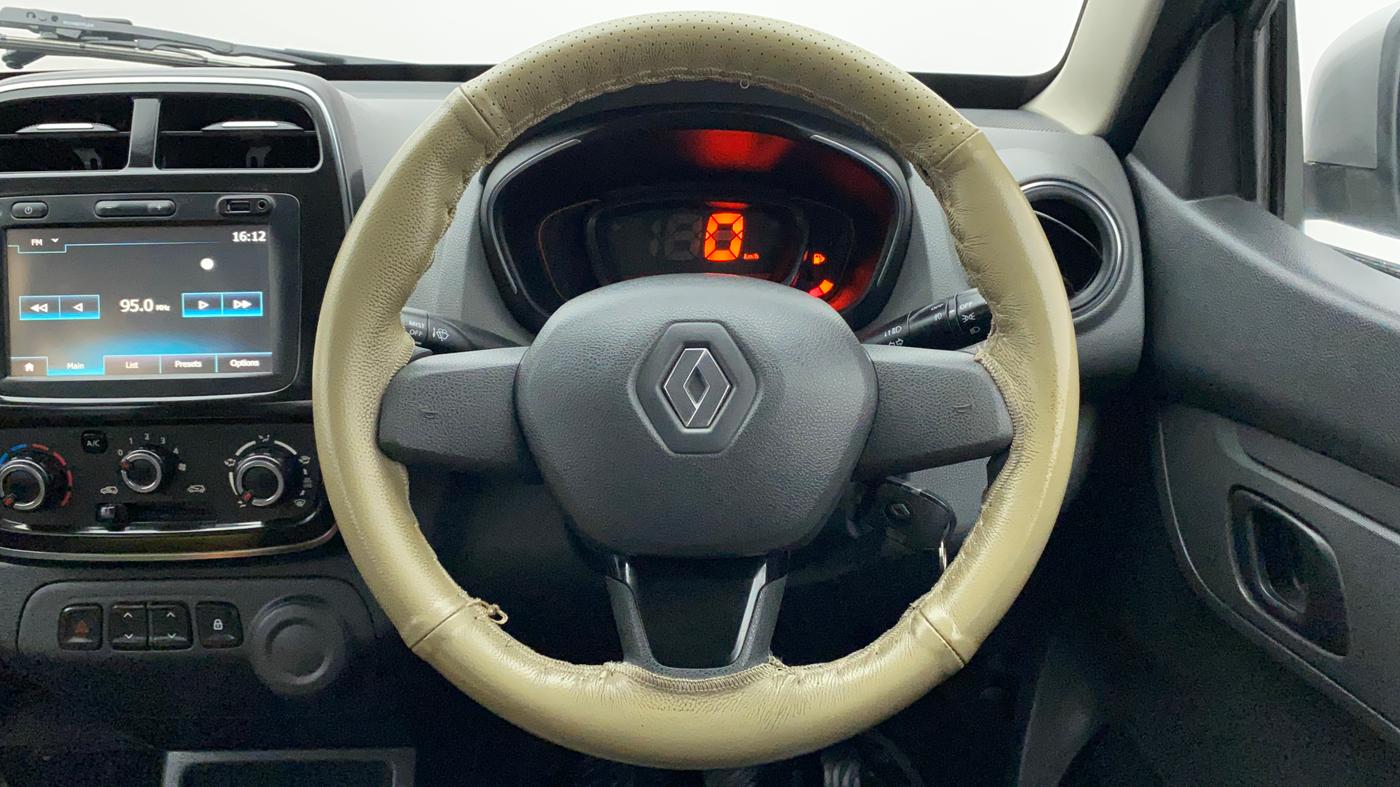 2016 Renault Kwid RXT 1.0, Petrol, Manual, 16,732 km, Steering Wheel Close Up