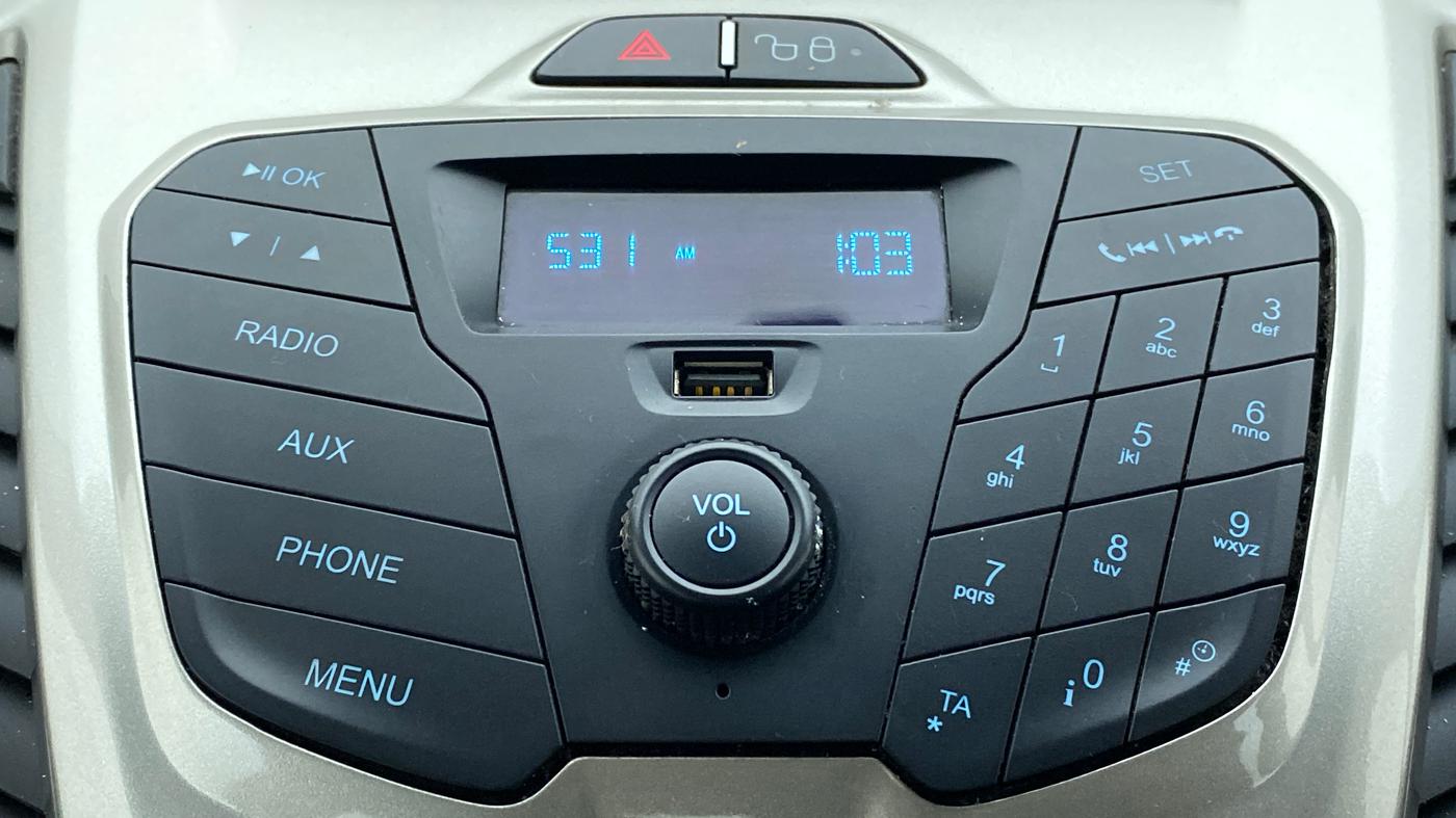 2016 Ford Ecosport 1.5 TREND+ TDCI, Diesel, Manual, 93,931 km, Infotainment System