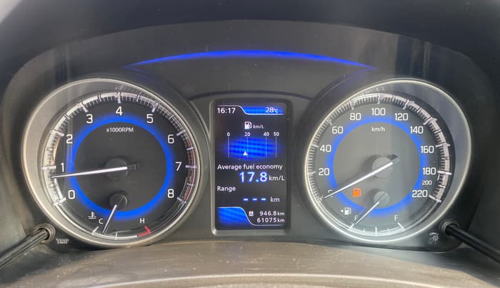 2017 Maruti Baleno ZETA PETROL 1.2, Petrol, Manual, 61,040 km, Odometer Image