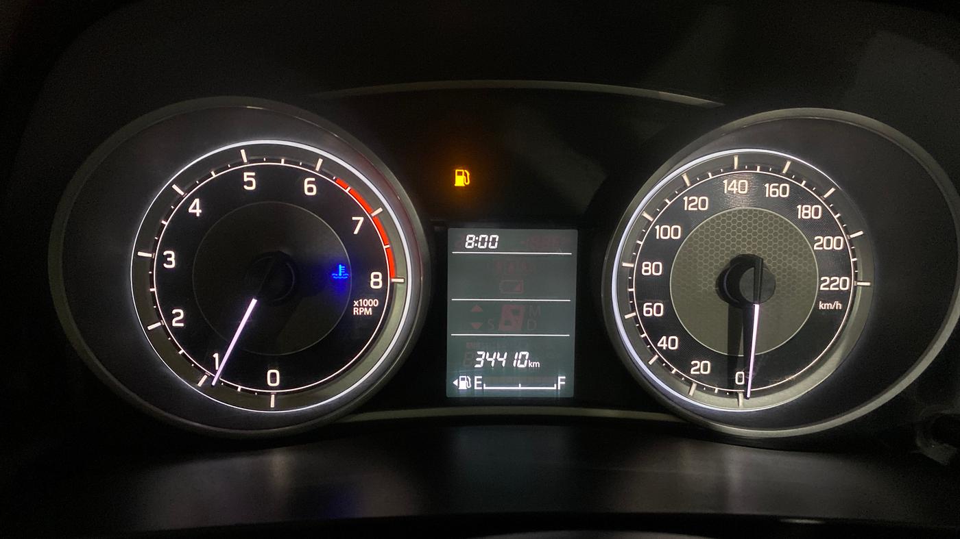 2017 Maruti Dzire VXI, Petrol, Manual, 34,408 km, Odometer Image
