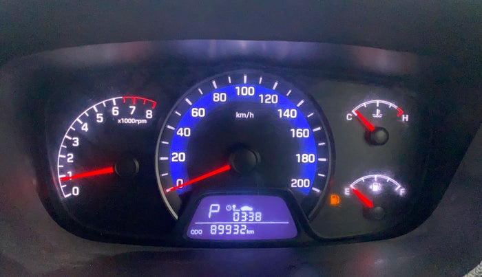 2015 Hyundai Xcent SX AT 1.2 (O), Petrol, Automatic, 89,931 km, Odometer Image