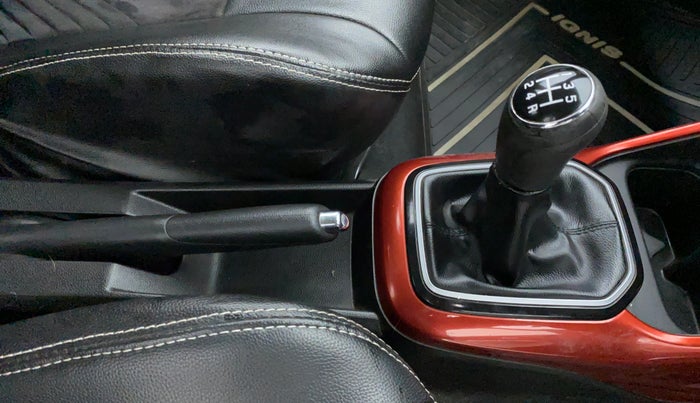 2017 Maruti IGNIS ZETA 1.2 K12 DUAL TONE, Petrol, Manual, 20,591 km, Gear Lever