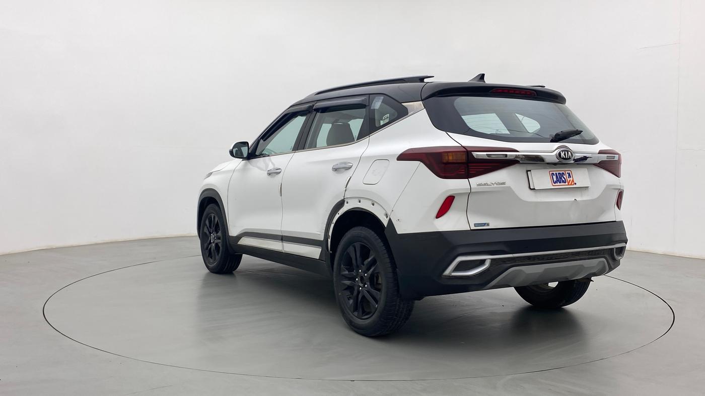 2019 KIA SELTOS HTX IVT 1.5 PETROL, Petrol, Automatic, 79,167 km, Left Back Diagonal