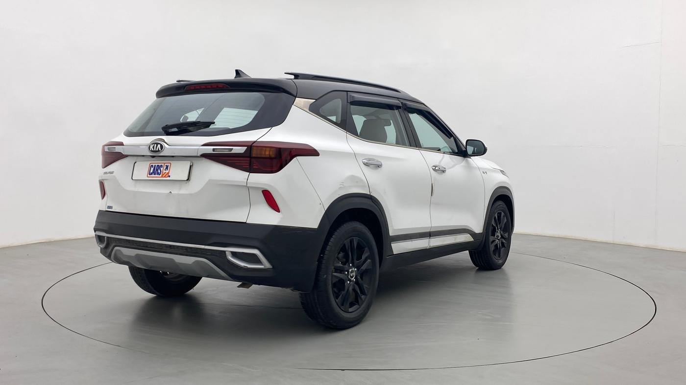 2019 KIA SELTOS HTX IVT 1.5 PETROL, Petrol, Automatic, 79,167 km, Right Back Diagonal
