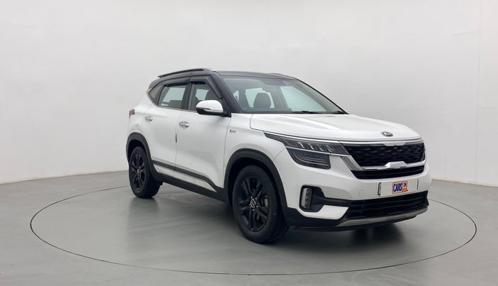 2019 KIA SELTOS HTX IVT 1.5 PETROL, Petrol, Automatic, 79,167 km, Right Front Diagonal