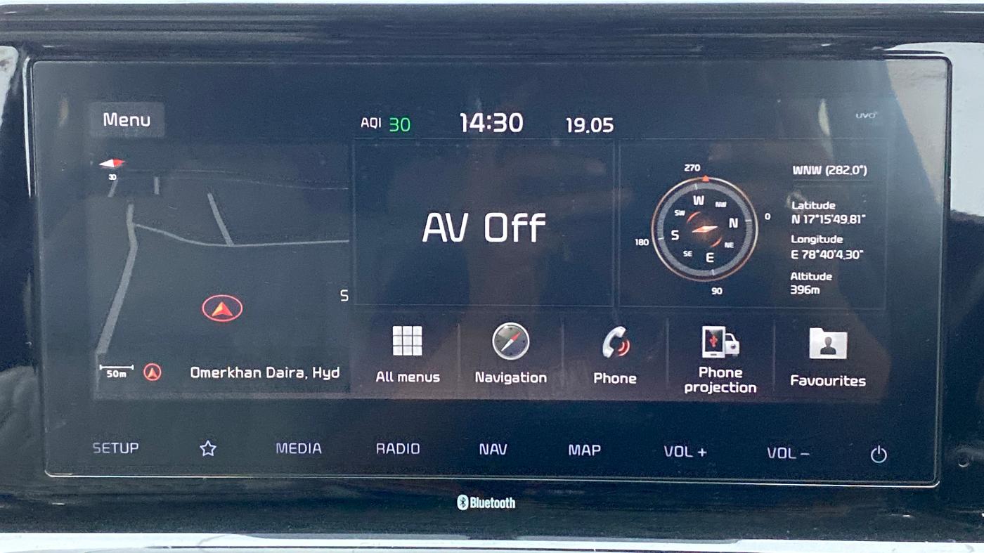 2019 KIA SELTOS HTX IVT 1.5 PETROL, Petrol, Automatic, 79,167 km, Infotainment System