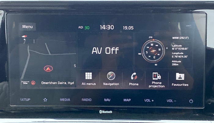 2019 KIA SELTOS HTX IVT 1.5 PETROL, Petrol, Automatic, 79,167 km, Infotainment System