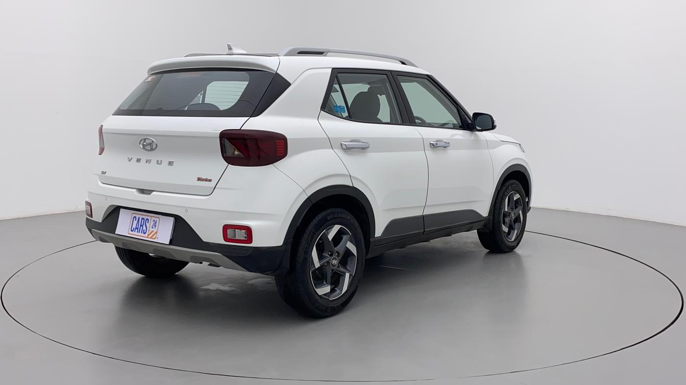 2019 Hyundai VENUE SX 1.0 TURBO, Petrol, Manual, 44,039 km, Right Back Diagonal