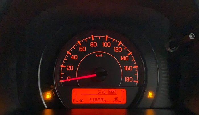 2019 Maruti New Wagon-R LXI CNG 1.0, CNG, Manual, 68,399 km, Odometer Image