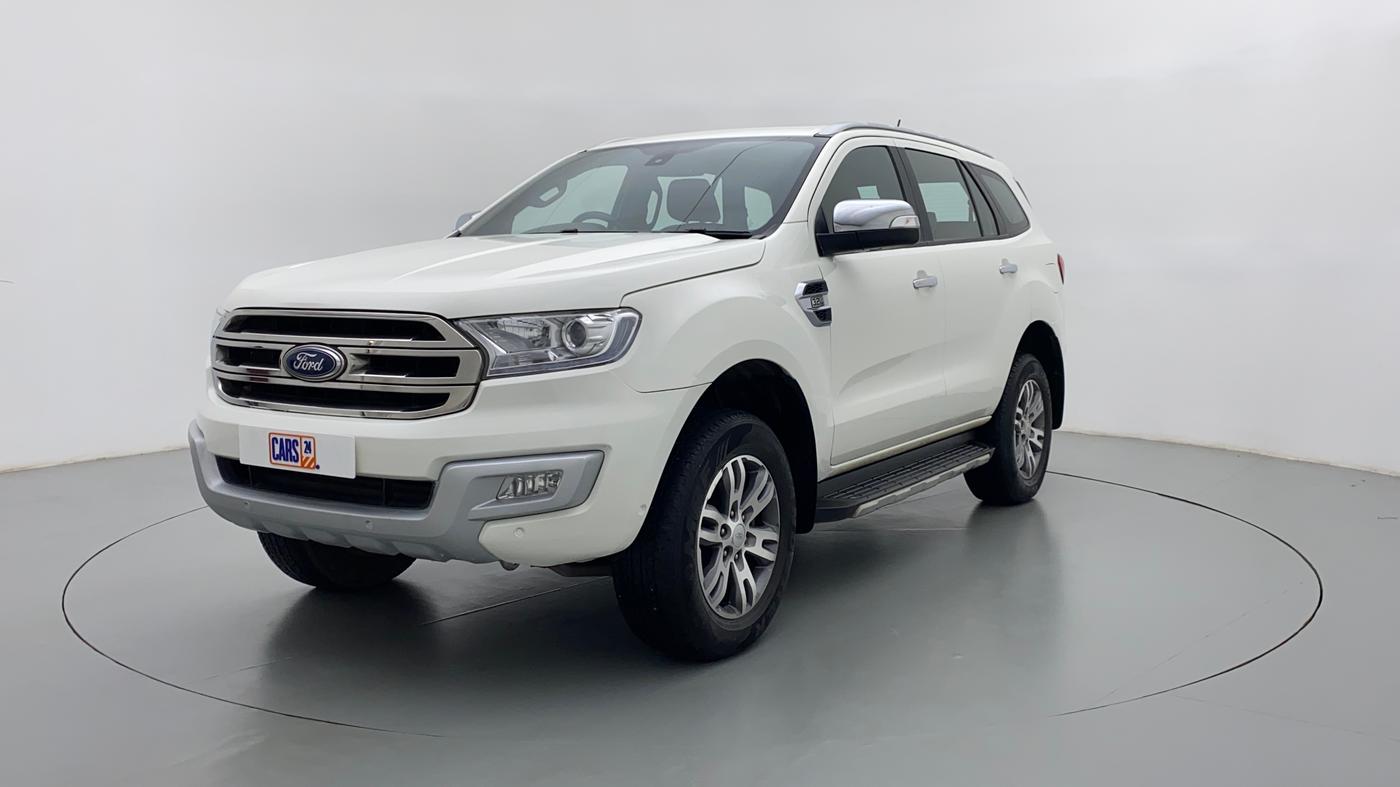2017 Ford Endeavour 3.2l 4X4 AT Titanium, Diesel, Automatic, 39,662 km, Left Front Diagonal