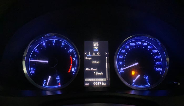 2017 Toyota Corolla Altis VL CVT PETROL, Petrol, Automatic, 99,623 km, Odometer Image