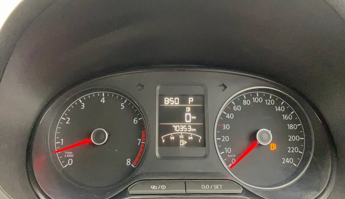 2017 Volkswagen Polo GT TSI AT, Petrol, Automatic, 70,353 km, Odometer Image
