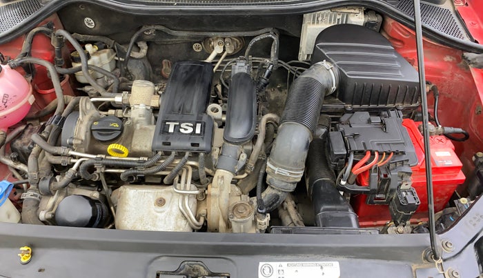 2017 Volkswagen Polo GT TSI AT, Petrol, Automatic, 70,353 km, Engine View - Left