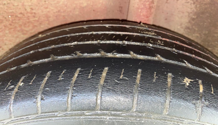2017 Volkswagen Polo GT TSI AT, Petrol, Automatic, 70,353 km, Left Rear Tyre Tread