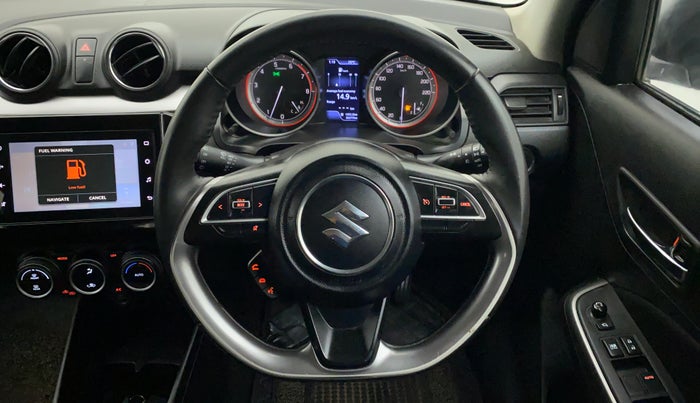 2021 Maruti Swift ZXI PLUS, Petrol, Manual, 30,277 km, Steering Wheel Close Up