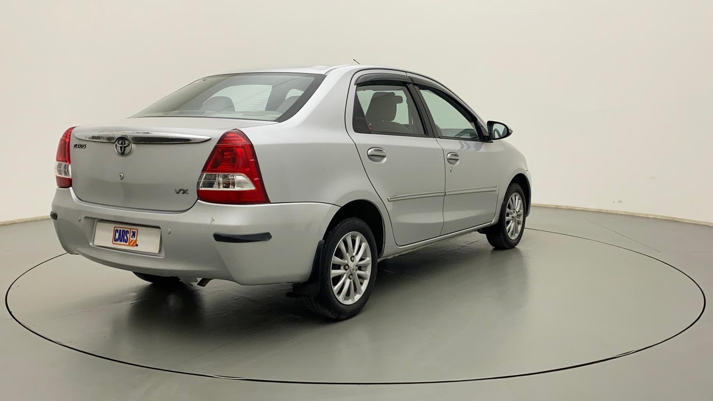 2015 Toyota Etios VX, Petrol, Manual, 14,512 km, Right Back Diagonal