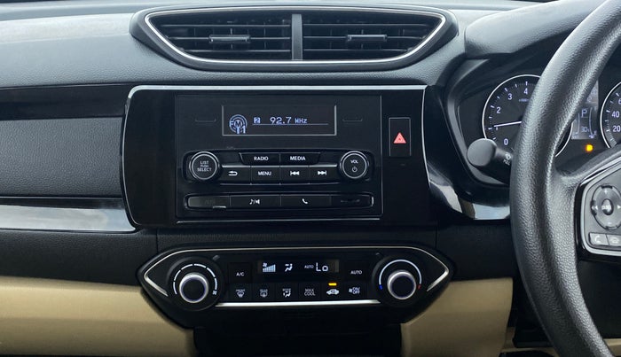 2018 Honda Amaze 1.2 V CVT I VTEC, Petrol, Automatic, 37,934 km, Air Conditioner