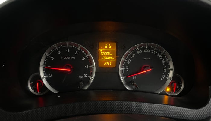 2014 Maruti Swift ZXI, Petrol, Manual, 89,888 km, Odometer Image