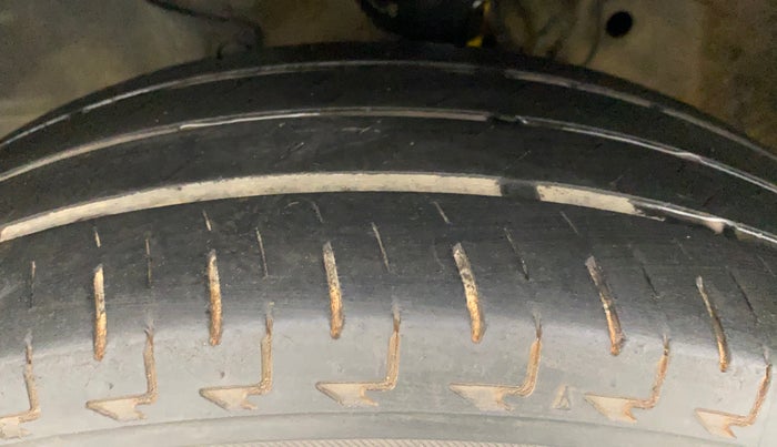 2017 Honda Jazz 1.2L I-VTEC V AT, Petrol, Automatic, 53,591 km, Left Front Tyre Tread