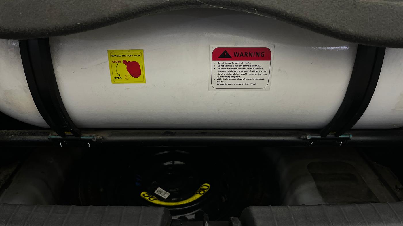 2024 Hyundai Grand i10 Sportz 1.2 Hy-CNG Duo, CNG, Manual, 58,061 km, Boot Inside