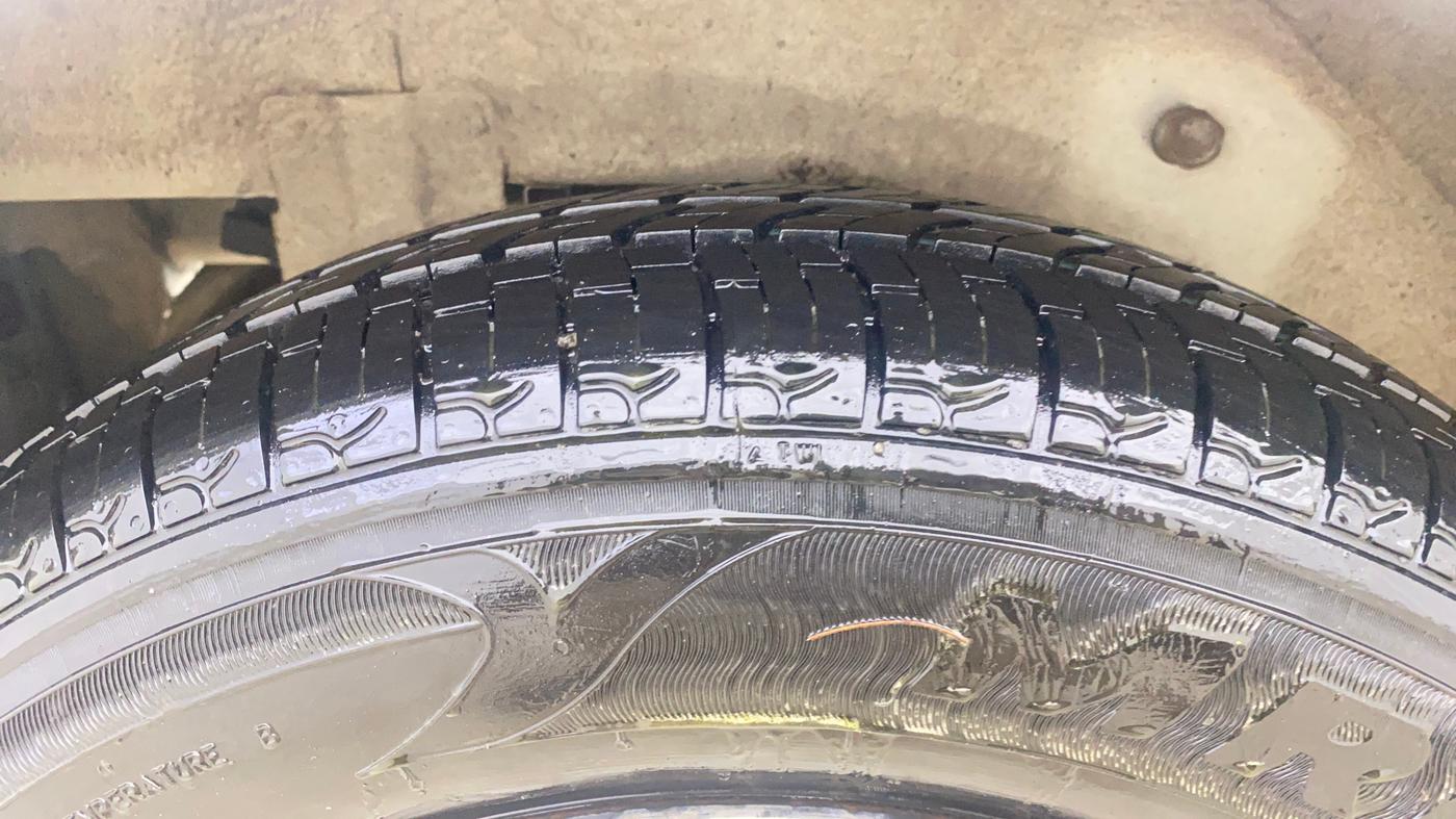 2014 Maruti A Star VXI, Petrol, Manual, 47,480 km, Right Front Tyre Tread
