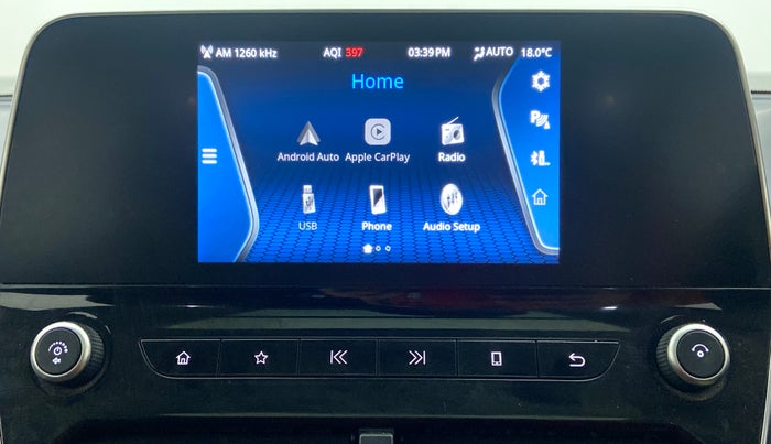 2022 Tata Safari XT+2.0 KRYOTEC, Diesel, Manual, 6,192 km, Infotainment System