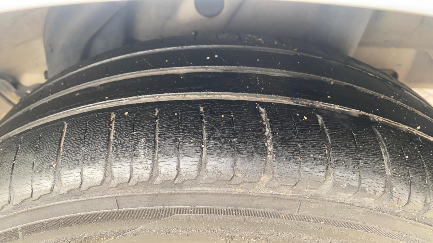 2018 Hyundai Verna 1.4 EX PETROL, Petrol, Manual, 79,069 km, Left Rear Tyre Tread