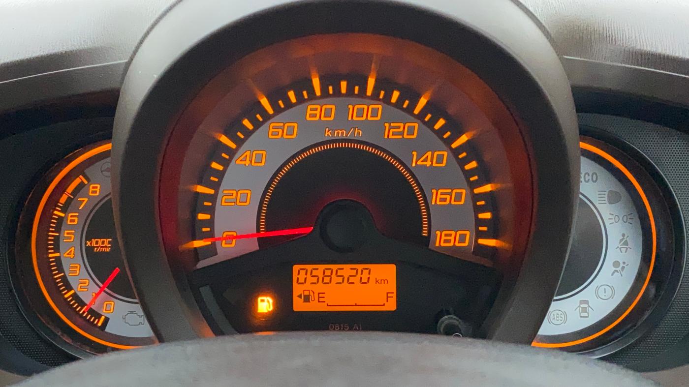 2012 Honda Brio S(O) MT, Petrol, Manual, 58,520 km, Odometer Image