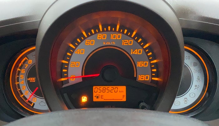 2012 Honda Brio S(O) MT, Petrol, Manual, 58,520 km, Odometer Image